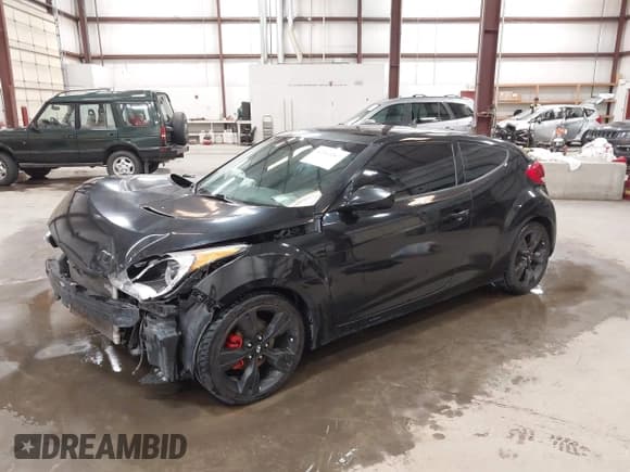 ✅ 2013 Hyundai Veloster w/Black Int • VIN: KMHTC6AD1DU147379 • Лот: 42960267. Опубликован ранее на IAAI с пробегом 105 227 миль. Бесплатный доступ к архиву аукционных продаж из США и подробный отчёт об истории автомобиля на DreamBid. Изображение 2.