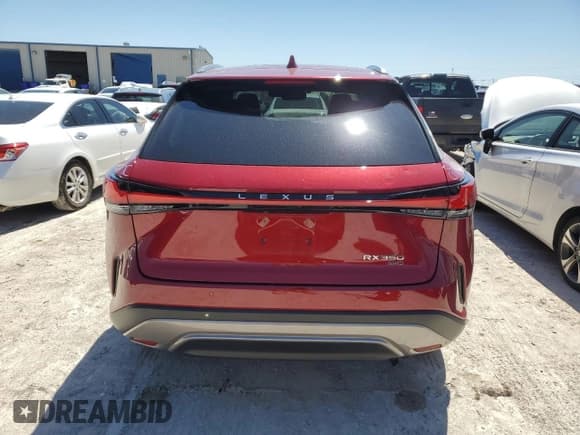 ✅ 2023 Lexus RX 350 F Sport • VIN: 2T2BAMCA5PC032357 • Lot: 50167084. Listed on Copart with 7,248 mi. Free auction sales archive from the USA and detailed vehicle history report at DreamBid. Image 6.