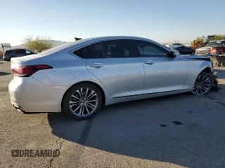 2015 Hyundai Genesis 3.8L z VIN KMHGN4JE3FU102391, wystawiony jako Copart lot #74568584 z przebiegiem 100 493 mil mil oraz Szkoda całkowita • Salvage title. Historia ofert i sprzedaży dostępna na DreamBid. Obrazek 3.
