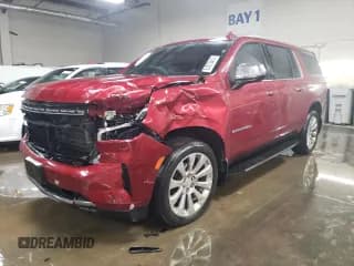 ✅ 2021 Chevrolet Suburban Premier • VIN: 1GNSKFKD2MR288263 • Lot: 51673415. Wystawiony na Copart z przebiegiem 88 348 mil. Bezpłatny archiwum sprzedaży aukcyjnych z USA i szczegółowy raport historii pojazdu na DreamBid. Zdjęcie 1.