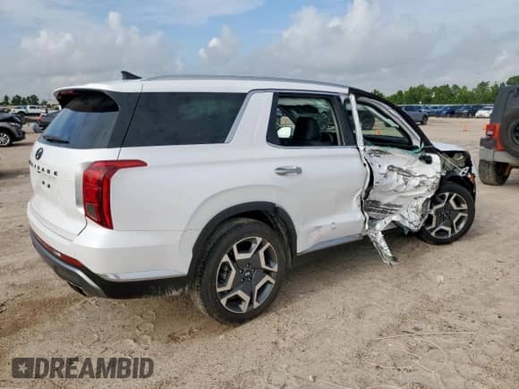 ✅ 2025 Hyundai Palisade Limited • VIN: KM8R54GE1SU848039 • Лот: 62429665. Размещён на Copart с пробегом 7 420 миль миль. Получите бесплатный доступ к архиву аукционных продаж из США и посмотрите подробный отчёт об истории автомобиля на DreamBid. Изображение 3.