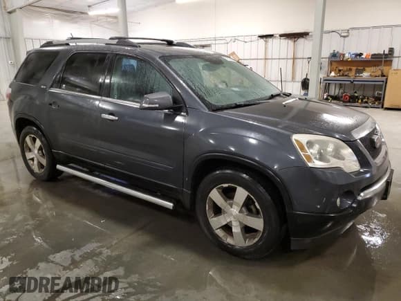 ✅ 2011 GMC Acadia SLT1 • VIN: 1GKKVREDXBJ203117 • Lot: 81575505. Listed on Copart with 184,413 mi. Free auction sales archive from the USA and detailed vehicle history report at DreamBid. Image 4.