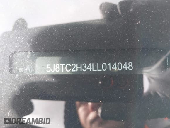 ✅ 2020 Acura RDX • VIN: 5J8TC2H34LL014048 • Lot: 43585139. Listed on IAAI with 47,246 mi. Free auction sales archive from the USA and detailed vehicle history report at DreamBid. Image 17.