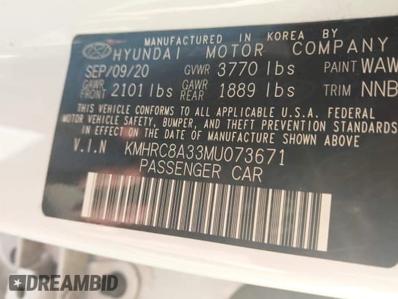 ✅ 2021 Hyundai Venue SEL • VIN: KMHRC8A33MU073671 • Lot: 41460177. Wystawiony na IAAI z przebiegiem 41 654 mil. Bezpłatny archiwum sprzedaży aukcyjnych z USA i szczegółowy raport historii pojazdu na DreamBid. Zdjęcie 9.