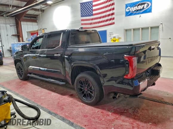 ✅ 2023 Toyota Tundra 1794 Edition • VIN: 5TFMA5DB3PX084114 • Lot: 53777765. Listed on Copart with 16,377 mi. Free auction sales archive from the USA and detailed vehicle history report at DreamBid. Image 2.