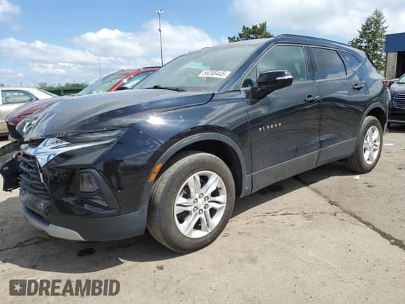 ✅ 2021 Chevrolet Blazer LT • VIN: 3GNKBCRS1MS510694 • Lot: 55288445. Listed on Copart with Not provided. Free auction sales archive from the USA and detailed vehicle history report at DreamBid. Image 1.