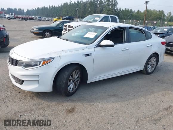 ✅ 2017 Kia Optima LX • VIN: 5XXGT4L33HG167420 • Lot: 43272725. Listed on IAAI with 138,911 mi. Free auction sales archive from the USA and detailed vehicle history report at DreamBid. Image 2.