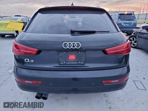 ✅ 2017 Audi Q3 Premium • VIN: WA1BCCFS3HR016821 • Lot: 95266895. Listed on Copart with 86,923 mi. Free auction sales archive from the USA and detailed vehicle history report at DreamBid. Image 6.
