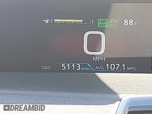 ✅ 2022 Toyota Prius LE • VIN: JTDKAMFP1N3227978 • Lot: 43046032. Wystawiony na IAAI z przebiegiem 5 113 mil. Bezpłatny archiwum sprzedaży aukcyjnych z USA i szczegółowy raport historii pojazdu na DreamBid. Zdjęcie 15.