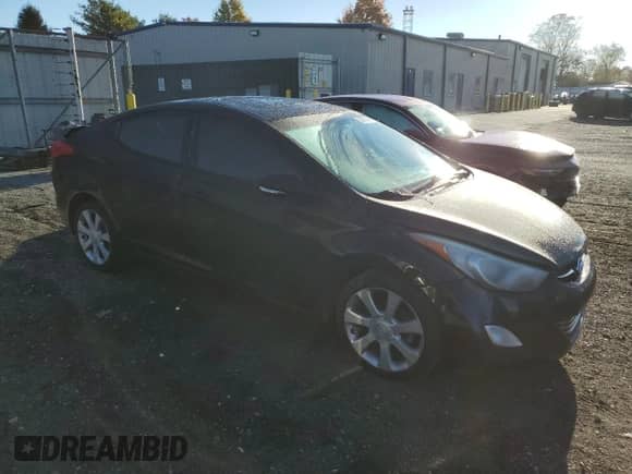 ✅ 2013 Hyundai Elantra GLS • VIN: 5NPDH4AE0DH216497 • Lot: 86820645. Listed on Copart with 187,121 mi. Free auction sales archive from the USA and detailed vehicle history report at DreamBid. Image 4.