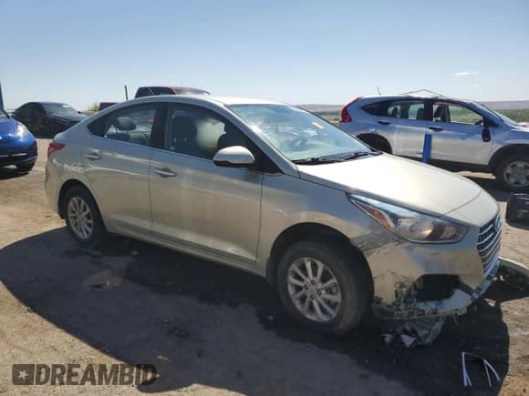 2019 Hyundai Accent SE with VIN 3KPC24A37KE055238, listed as a Copart auction lot 58019205 with 68,322 mi miles and Salvage title. Bid and sale history available at DreamBid. Image 4.