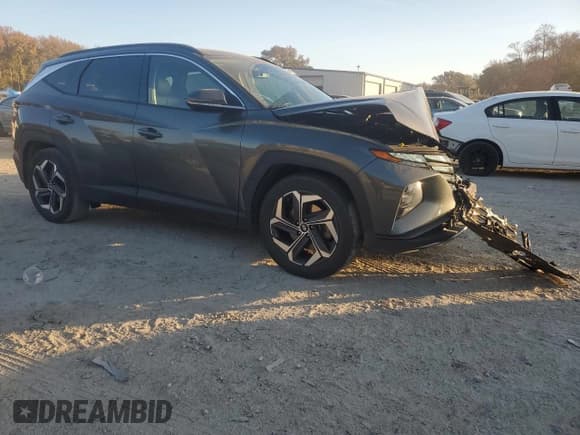 ✅ 2023 Hyundai Tucson Limited • VIN: 5NMJE3AE7PH164468 • Lot: 92599425. Listed on Copart with 57,727 mi. Free auction sales archive from the USA and detailed vehicle history report at DreamBid. Image 4.