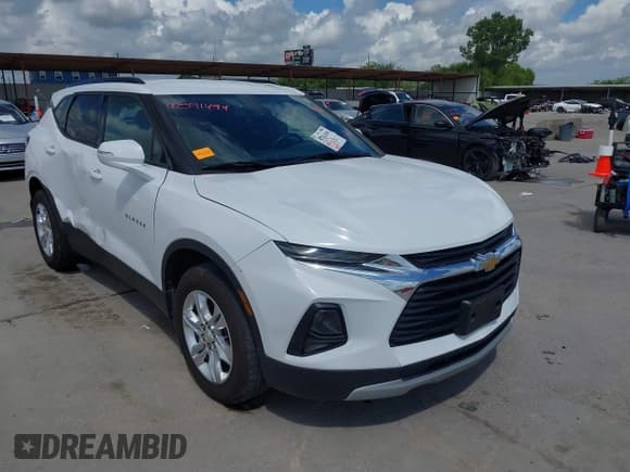 ✅ 2020 Chevrolet Blazer LT • VIN: 3GNKBCRS2LS666869 • Lot: 42591494. Listed on IAAI with 71,727 mi. Free auction sales archive from the USA and detailed vehicle history report at DreamBid. Image 1.