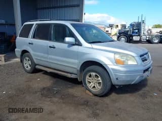 ✅ 2003 Honda Pilot EX • VIN: 2HKYF18543H610644 • Lot: 43783071. Listed on IAAI with 149,812 mi. Free auction sales archive from the USA and detailed vehicle history report at DreamBid. Image 1.