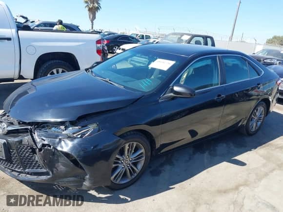 2016 Toyota Camry SE with VIN 4T1BF1FKXGU139766, listed as a IAAI auction lot 41808695 with 57,953 mi miles and . Bid and sale history available at DreamBid. Image 2.