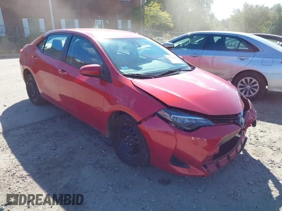 ✅ 2017 Toyota Corolla LE • VIN: 2T1BURHE0HC891510 • Лот: 43146408. Опубликован ранее на IAAI с пробегом 159 557 миль. Бесплатный доступ к архиву аукционных продаж из США и подробный отчёт об истории автомобиля на DreamBid. Изображение 1.