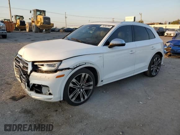 ✅ 2018 Audi SQ5 Prestige • VIN: WA1C4AFY6J2024596 • Lot: 75256704. Listed on Copart with 86,455 mi. Free auction sales archive from the USA and detailed vehicle history report at DreamBid. Image 1.