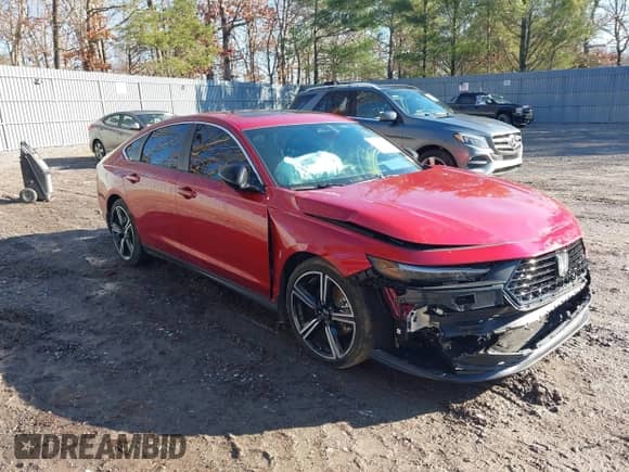 2023 Honda Accord Sport с VIN 1HGCY2F55PA067767, выставлен на аукционе IAAI как лот 43386117 с пробегом 5 543 миль миль и . История ставок и продаж доступна на DreamBid. Изображение 1.