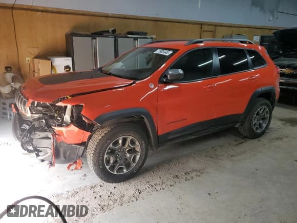 ✅ 2021 Jeep Cherokee Trailhawk • VIN: 1C4PJMBX4MD223816 • Lot: 71993345. Listed on Copart with 26,207 mi. Free auction sales archive from the USA and detailed vehicle history report at DreamBid. Image 1.