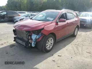 2020 Chevrolet Equinox LT z VIN 3GNAXKEV4LL233684, wystawiony jako Copart lot #84018135 z przebiegiem 149 709 mil mil oraz Szkoda całkowita • Salvage title. Historia ofert i sprzedaży dostępna na DreamBid. Obrazek 1.