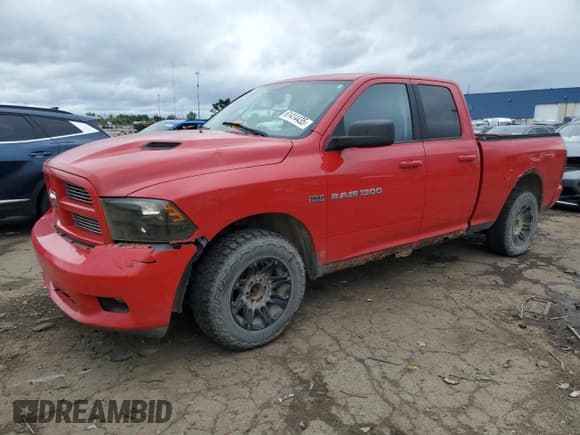 ✅ 2012 Ram 1500 Sport • VIN: 1C6RD7HT9CS134721 • Lot: 61414435. Listed on Copart with 249,058 mi. Free auction sales archive from the USA and detailed vehicle history report at DreamBid. Image 1.