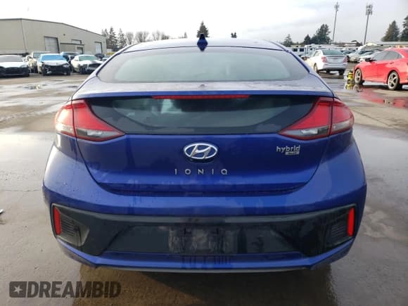 ✅ 2019 Hyundai Ioniq Blue • VIN: KMHC65LC0KU143813 • Lot: 87245724. Wystawiony na Copart z przebiegiem 53 003 mil. Bezpłatny archiwum sprzedaży aukcyjnych z USA i szczegółowy raport historii pojazdu na DreamBid. Zdjęcie 6.