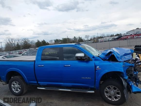 ✅ 2021 Ram 2500 Laramie • VIN: 3C6UR5FLXMG585099 • Lot: 41642082. Listed on IAAI with 43,604 mi. Free auction sales archive from the USA and detailed vehicle history report at DreamBid. Image 13.