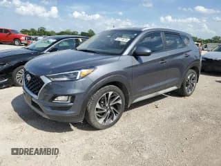 ✅ 2021 Hyundai Tucson Sport • VIN: KM8J33AL0MU321164 • Lot: 62216075. Listed on Copart with 48,813 mi. Free auction sales archive from the USA and detailed vehicle history report at DreamBid. Image 1.