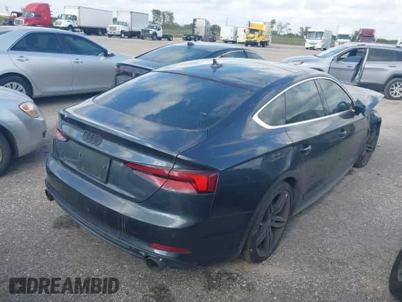 ✅ 2019 Audi A5 Sportback Premium Plus • VIN: WAUENCF51KA017590 • Lot: 39318881. Listed on IAAI with 75,830 mi. Free auction sales archive from the USA and detailed vehicle history report at DreamBid. Image 4.