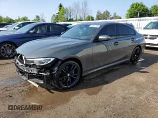 2020 BMW 3 Series M340i xDrive z VIN WBA5U9C01LAF54818, wystawiony jako Copart lot #57651795 z przebiegiem 78 252 mil mil oraz Czysty tytuł • Clean title. Historia ofert i sprzedaży dostępna na DreamBid. Obrazek 1.