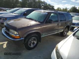 1998 Chevrolet Blazer LS z VIN 1GNCS13W7W2110142, wystawiony jako Copart lot #76282784 z przebiegiem 194 317 mil mil oraz Szkoda całkowita • Salvage title. Historia ofert i sprzedaży dostępna na DreamBid. Obrazek 1.