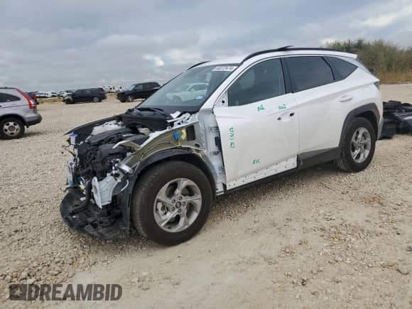 2024 Hyundai Tucson SEL with VIN 5NMJB3DE5RH370766, listed as a Copart auction lot 45557035 with 3,039 mi miles and Salvage title. Bid and sale history available at DreamBid. Image 1.