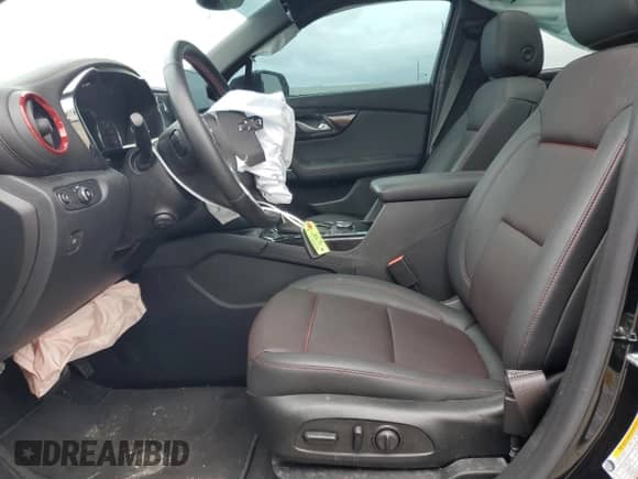 2023 Chevrolet Blazer RS with VIN 3GNKBERS6PS222153, listed as a Copart auction lot 71029094 with 15,513 mi miles and Salvage title. Bid and sale history available at DreamBid. Image 7.