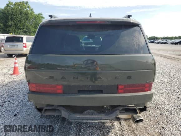 2024 Hyundai Santa Fe Calligraphy with VIN 5NMP5DGL9RH019702, listed as a Copart auction lot 64684665 with 19,213 mi miles and Salvage title. Bid and sale history available at DreamBid. Image 6.