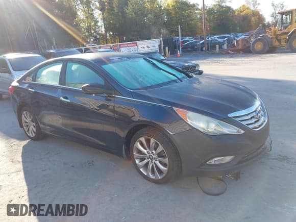 ✅ 2013 Hyundai Sonata Limited • VIN: 5NPEC4ACXDH579312 • Lot: 43390752. Listed on IAAI with 165,249 mi. Free auction sales archive from the USA and detailed vehicle history report at DreamBid. Image 1.