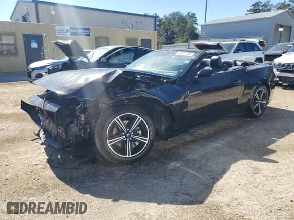 2025 Ford Mustang EcoBoost Premium with VIN 1FAGP8UH4S5120985, listed as a Copart auction lot 87439615 with Not provided miles and Clean title. Bid and sale history available at DreamBid. Image 1.