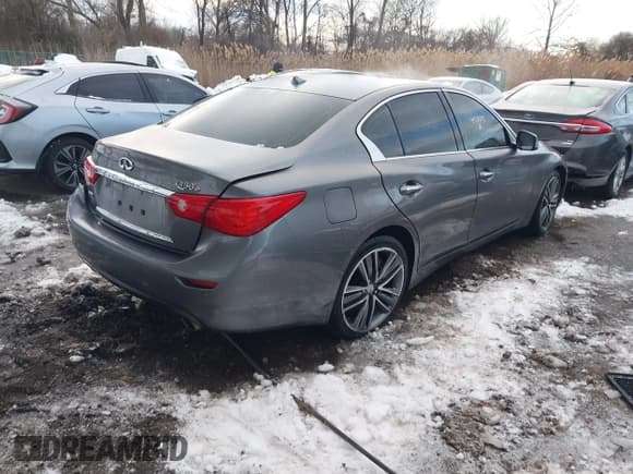 ✅ 2015 Infiniti Q50 Sport • VIN: JN1BV7AR9FM413149 • Лот: 41131305. Опубликован ранее на IAAI с пробегом 144 461 миль. Бесплатный доступ к архиву аукционных продаж из США и подробный отчёт об истории автомобиля на DreamBid. Изображение 4.