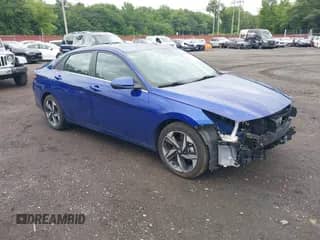 2022 Hyundai Elantra Limited z VIN KMHLN4AJ8NU014690, wystawiony jako IAAI lot #42694178 z przebiegiem 34 233 mil mil oraz . Historia ofert i sprzedaży dostępna na DreamBid. Obrazek 1.