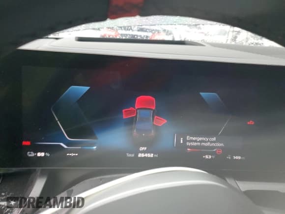 ✅ 2024 BMW i5 M60 • VIN: WBY43FK06RCR21920 • Lot: 43002445. Listed on Copart with 26,452 mi. Free auction sales archive from the USA and detailed vehicle history report at DreamBid. Image 9.