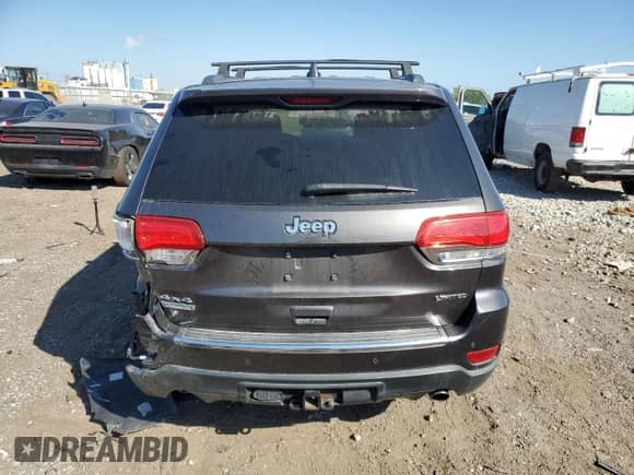 2014 Jeep Grand Cherokee Limited z VIN 1C4RJFBM8EC496467, wystawiony jako Copart lot #81751625 z przebiegiem 125 802 mil mil oraz Szkoda całkowita • Salvage title. Historia ofert i sprzedaży dostępna na DreamBid. Obrazek 6.