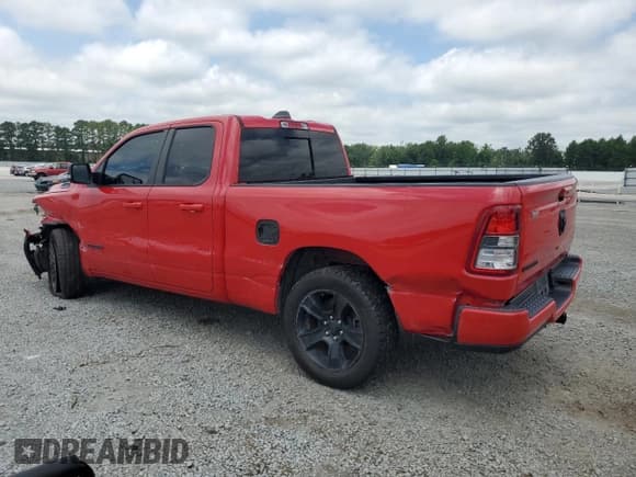 ✅ 2021 Ram 1500 Big Horn • VIN: 1C6RREBG3MN712460 • Lot: 64193245. Wystawiony na Copart z przebiegiem 69 342 mil. Bezpłatny archiwum sprzedaży aukcyjnych z USA i szczegółowy raport historii pojazdu na DreamBid. Zdjęcie 2.