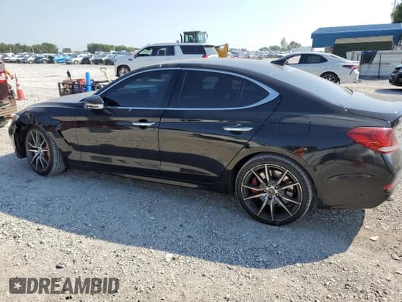 ✅ 2019 Genesis G70 Sport • VIN: KMTG24LA3KU026884 • Lot: 80513835. Listed on Copart with 114,689 mi. Free auction sales archive from the USA and detailed vehicle history report at DreamBid. Image 2.
