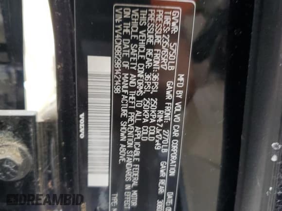 ✅ 2008 Volvo XC90 I6 • VIN: YV4CN982981421498 • Лот: 60961025. Опубликован ранее на Copart с пробегом 138 589 миль. Бесплатный доступ к архиву аукционных продаж из США и подробный отчёт об истории автомобиля на DreamBid. Изображение 13.