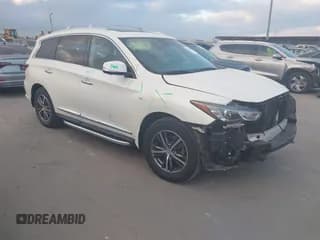✅ 2017 Infiniti QX60 • VIN: 5N1DL0MN6HC544152 • Lot: 43457886. Wystawiony na IAAI z przebiegiem 99 471 mil. Bezpłatny archiwum sprzedaży aukcyjnych z USA i szczegółowy raport historii pojazdu na DreamBid. Zdjęcie 1.