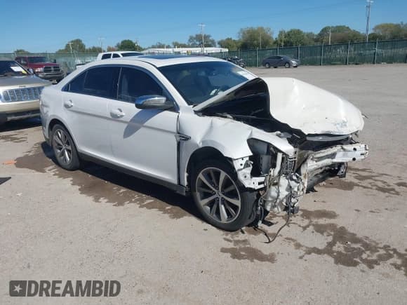 ✅ 2013 Ford Taurus Limited • VIN: 1FAHP2F81DG226591 • Lot: 43516816. Listed on IAAI with 218,666 mi. Free auction sales archive from the USA and detailed vehicle history report at DreamBid. Image 1.
