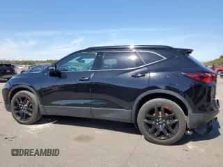 2021 Chevrolet Blazer LT with VIN 3GNKBHRS1MS542803, listed as a Copart auction lot 46028514 with 69,657 mi miles and . Bid and sale history available at DreamBid. Image 2.