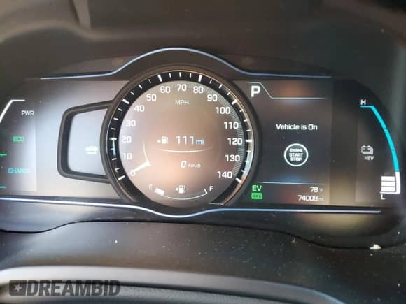 2018 Hyundai Ioniq Limited с VIN KMHC75LD8JU076320, выставлен на аукционе Copart как лот 75791804 с пробегом 74 008 миль миль и Списание • Salvage title. История ставок и продаж доступна на DreamBid. Изображение 9.