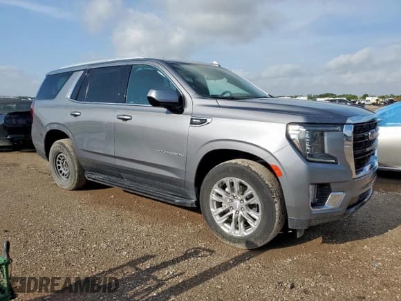 ✅ 2022 GMC Yukon SLE • VIN: 1GKS1AKD4NR174110 • Lot: 59767025. Wystawiony na Copart z przebiegiem 63 055 mil. Bezpłatny archiwum sprzedaży aukcyjnych z USA i szczegółowy raport historii pojazdu na DreamBid. Zdjęcie 4.