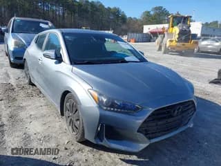 ✅ 2019 Hyundai Veloster 2.0 • VIN: KMHTG6AF0KU016639 • Лот: 41500952. Опубликован ранее на IAAI с пробегом 104 328 миль. Бесплатный доступ к архиву аукционных продаж из США и подробный отчёт об истории автомобиля на DreamBid. Изображение 1.