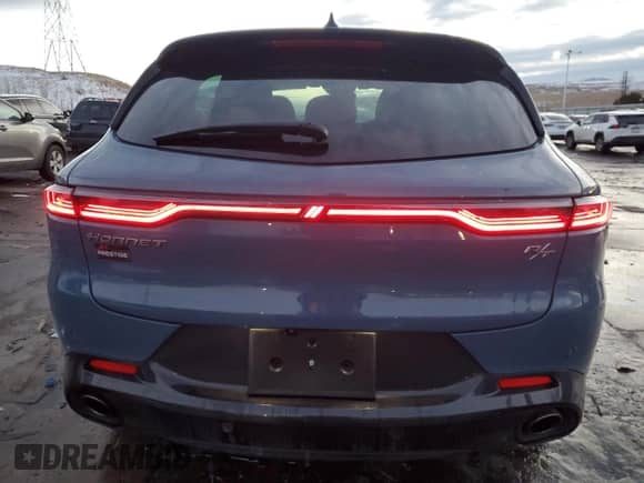 2024 Dodge Hornet R/T Plus с VIN ZACPDFDW0R3A22888, выставлен на аукционе Copart как лот 42756115 с пробегом 14 846 миль миль и Списание • Salvage title. История ставок и продаж доступна на DreamBid. Изображение 6.